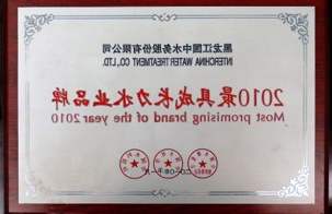 2010最具成长力水业品牌